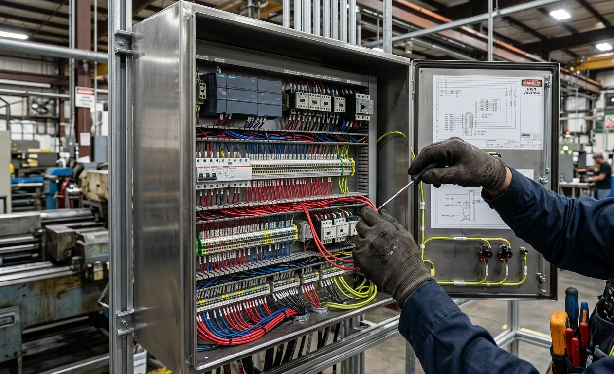 Installation électrique industrielle Normandie – Voltec Industrie & Process