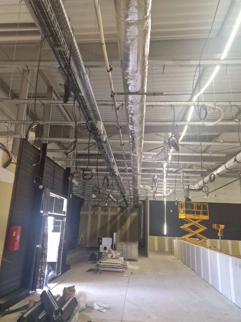 Salle EVA Brest (chantier en cours)